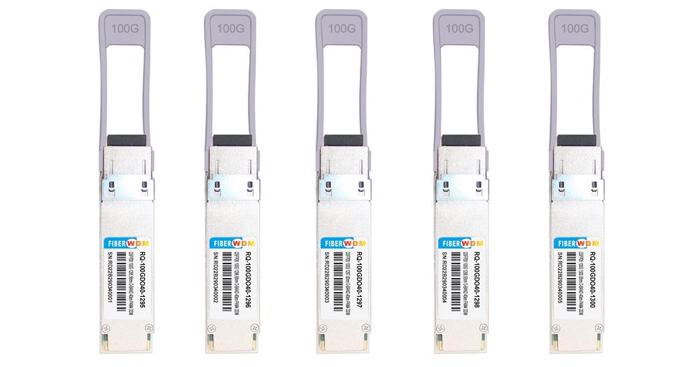 QSFP28 100G O-Band DWDM 40KM SM LC Transceiver