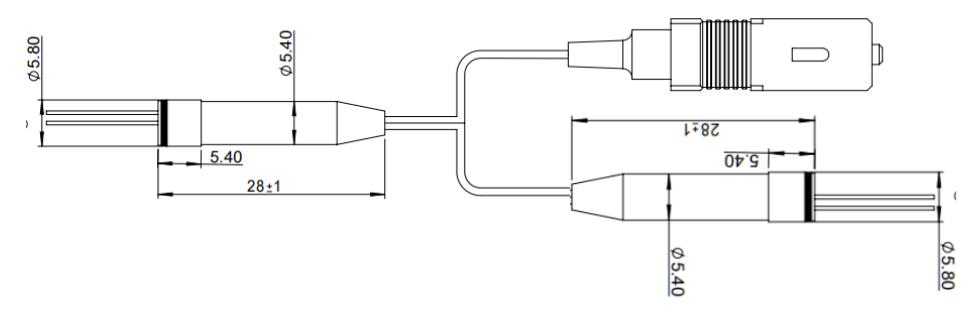 PWDM PD TX1550 RX 1310/1490nm WDM Photo-Detector PWDM PD TX1550 RX 1310/1490nm WDM Photo-Detector