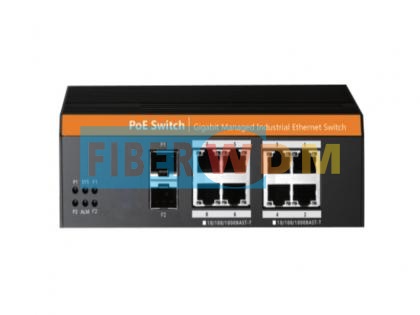  2-Optical 8-Electric POE Gigabit Industrial Switch FW108GPS-2F .