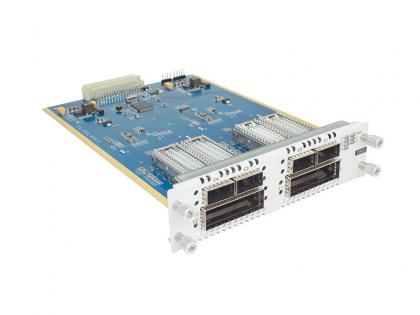  2Channels*200G CFP2 To 2*100G QSFP28 Muxponder Card .