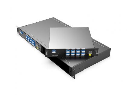8 Channels O-BAND DWDM MUX DEMUX 1U Rack
