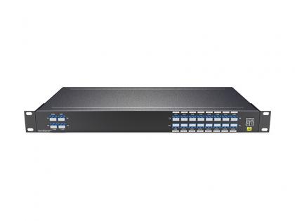  Dual Fiber 16CH O-BAND DWDM MUX DEMUX, LC/UPC, EXP+1310 port, 1U Rack .
